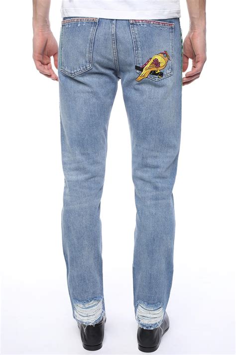 men's gucci jeans price|gucci pants ioffer.